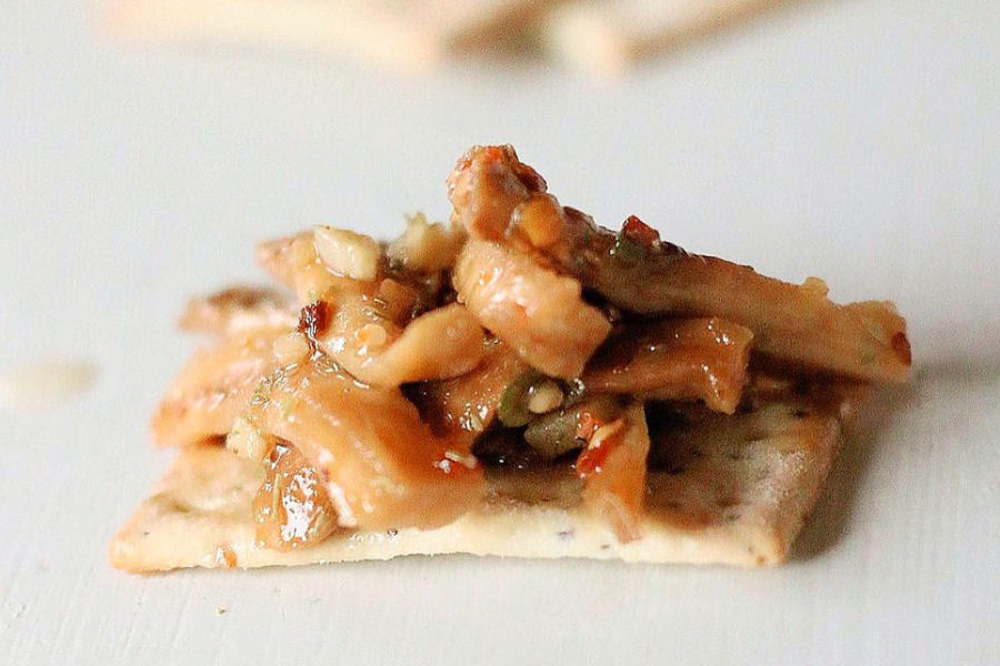 Berenjenas al escabeche sin cocción